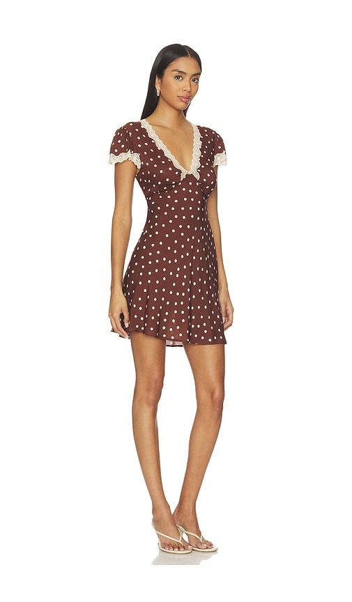 Cely Dress in Brown. - size S (also in XL, XS) - RIXO - Modalova