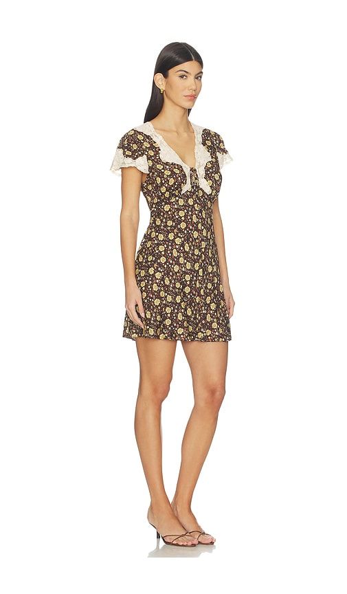 Lacie Dress in Brown. - size L (also in M, S, XL, XS, XXS) - RIXO - Modalova