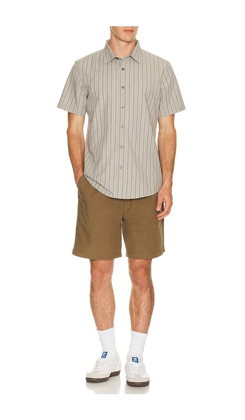 Brezza Linen Blend Short Sleeve Shirt in . Taglia L. Also in M, S, XL/1X, XXL/2X - Rhone - Modalova