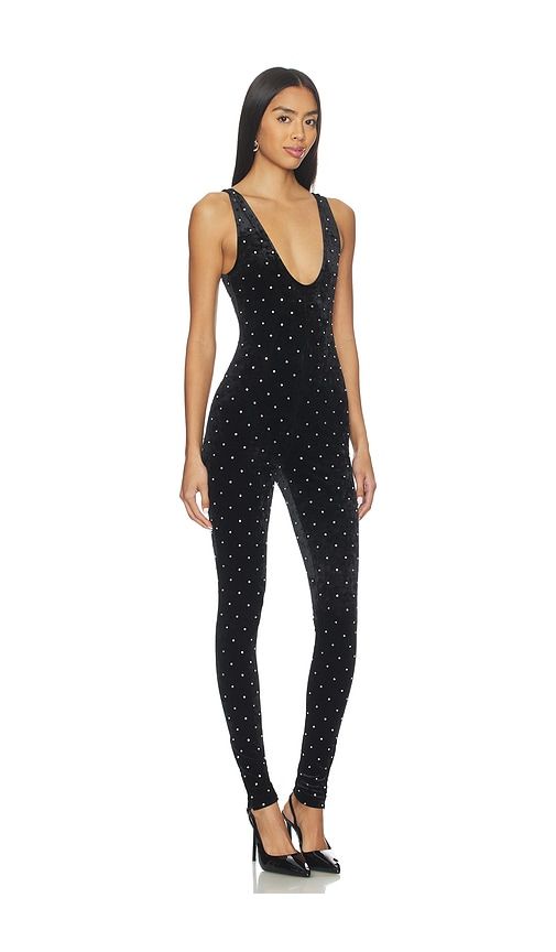 Atria Catsuit in Black. - size M (also in S) - Ronny Kobo - Modalova