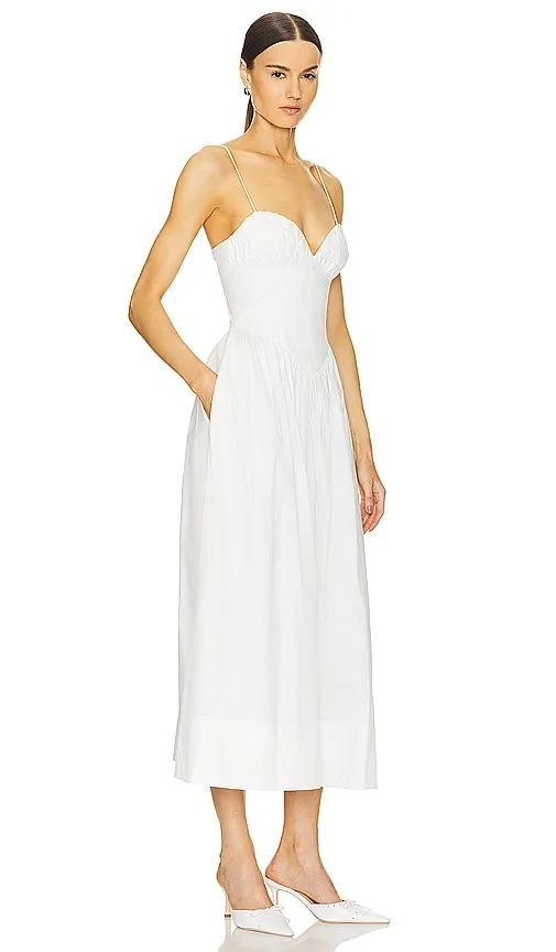 Carmine Dress in White. - size L (also in XS) - Ronny Kobo - Modalova
