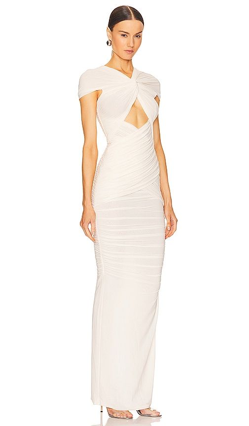 Nasha Dress in Ivory. - size M (also in L, S, XS) - Ronny Kobo - Modalova