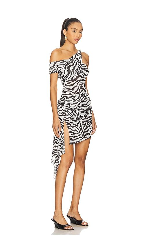 X REVOLVE Izel Dress in Black,White. - size M (also in S) - Ronny Kobo - Modalova