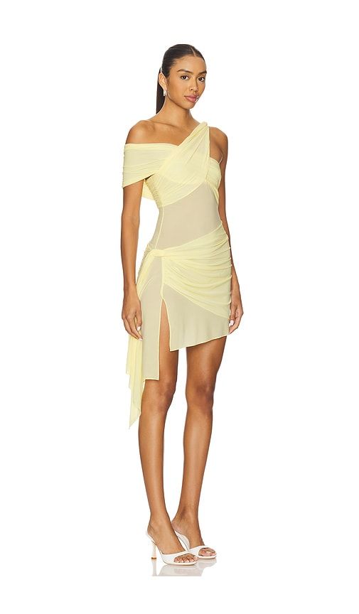 Izel Dress in Yellow. - size L (also in M, S, XS) - Ronny Kobo - Modalova
