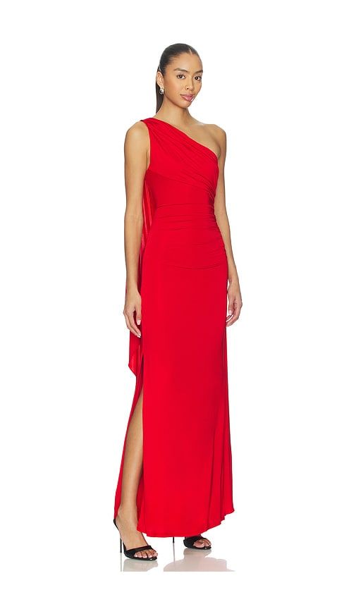 Linden Dress in Red. - size M (also in S, XS) - Ronny Kobo - Modalova