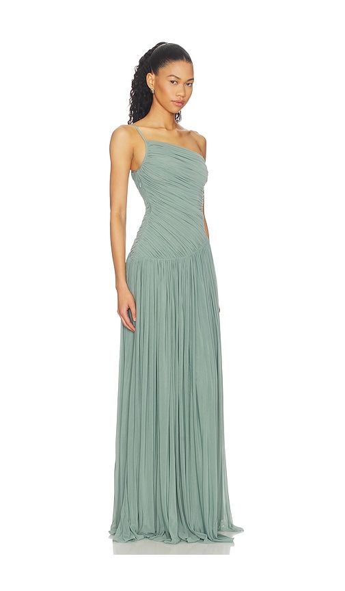 Monroe Dress in Sage. - size S (also in XS) - Ronny Kobo - Modalova