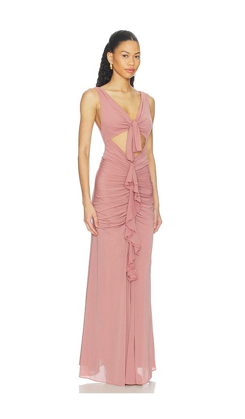 Carnelian Dress in Pink. - size L (also in M, S, XS) - Ronny Kobo - Modalova