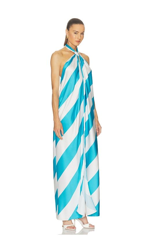 Chantell Dress in Blue. - size L (also in M, S, XS) - Ronny Kobo - Modalova