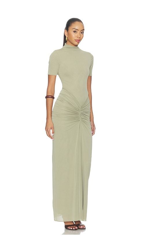 Enid Dress in Green. - size M (also in S, XS) - Ronny Kobo - Modalova