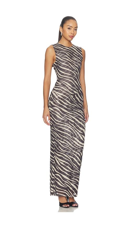 Krisa Dress in Black & White. - size M (also in S, XS) - Ronny Kobo - Modalova