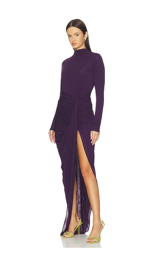 Sera Dress in Purple. - size L (also in M, S, XS) - Ronny Kobo - Modalova