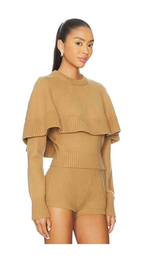Evian Knit Top in Brown. - size L (also in M) - Ronny Kobo - Modalova