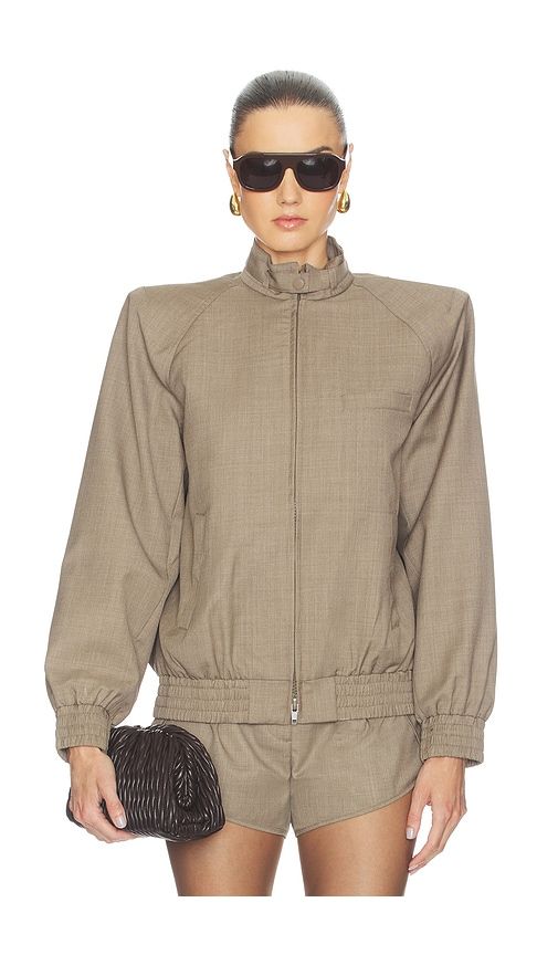 Fariah Jacket in Taupe. - size M (also in S) - Ronny Kobo - Modalova