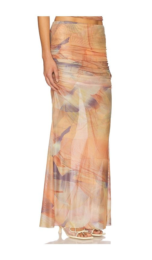 X REVOLVE Bruno Skirt in Orange,Neutral. - size L (also in M, S, XS) - Ronny Kobo - Modalova