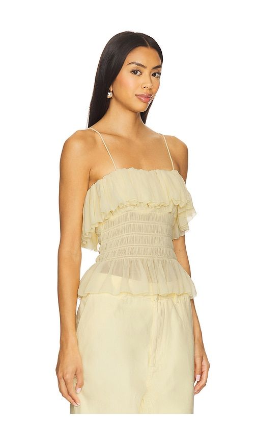 Alexi Top in Lemon. - size M (also in L) - Ronny Kobo - Modalova