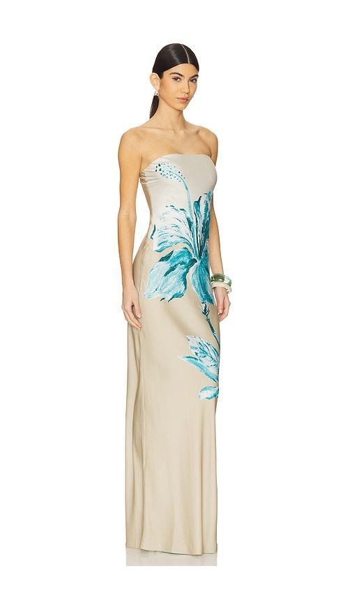 Strapless Maxi Dress in Beige. - size M (also in XS) - ROCOCO SAND - Modalova
