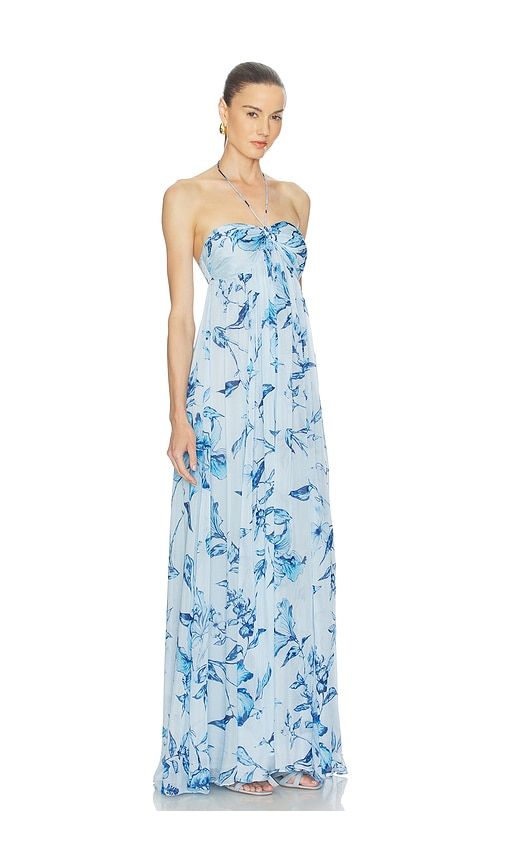 Strapless Flared Dress in . - size XL (also in XS) - ROCOCO SAND - Modalova