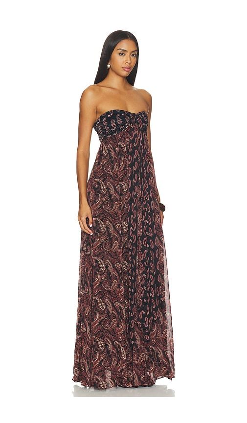 Ruched Drape Maxi Dress in . - size L (also in M, S, XL, XS, XXS) - ROCOCO SAND - Modalova