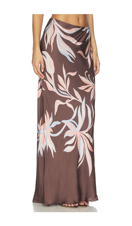 Floral Maxi Skirt in . - size L (also in M, S, XL, XS, XXS) - ROCOCO SAND - Modalova