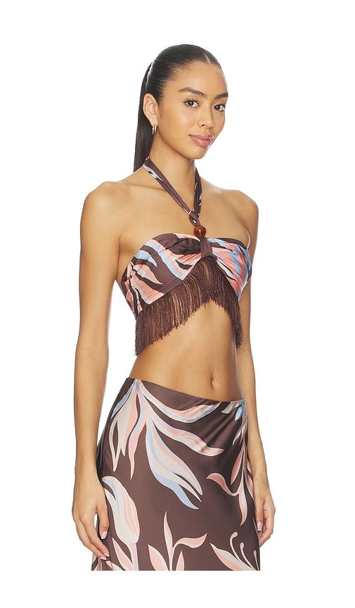 Fringe Top in . - size L (also in M, S, XS, XXS) - ROCOCO SAND - Modalova