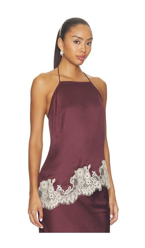 Lace Detail Top in . - size M (also in S, XS, XXS) - ROCOCO SAND - Modalova