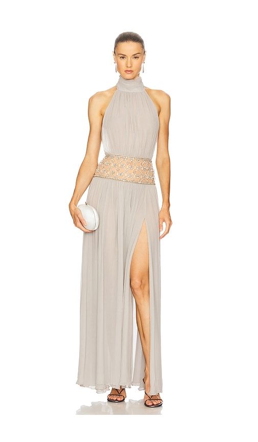 Kreeli Embellished Dress in Grey. - size M (also in XS) - retrofete - Modalova