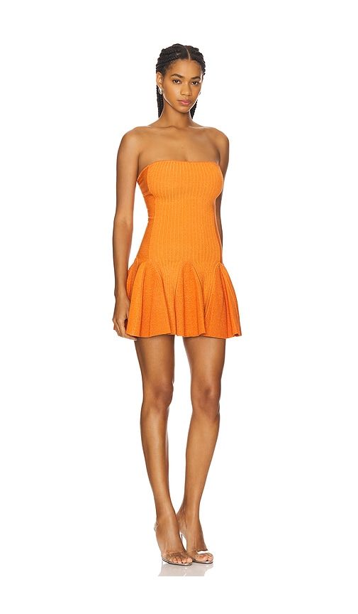 Annina Knit Dress in Orange. - size L (also in M) - retrofete - Modalova