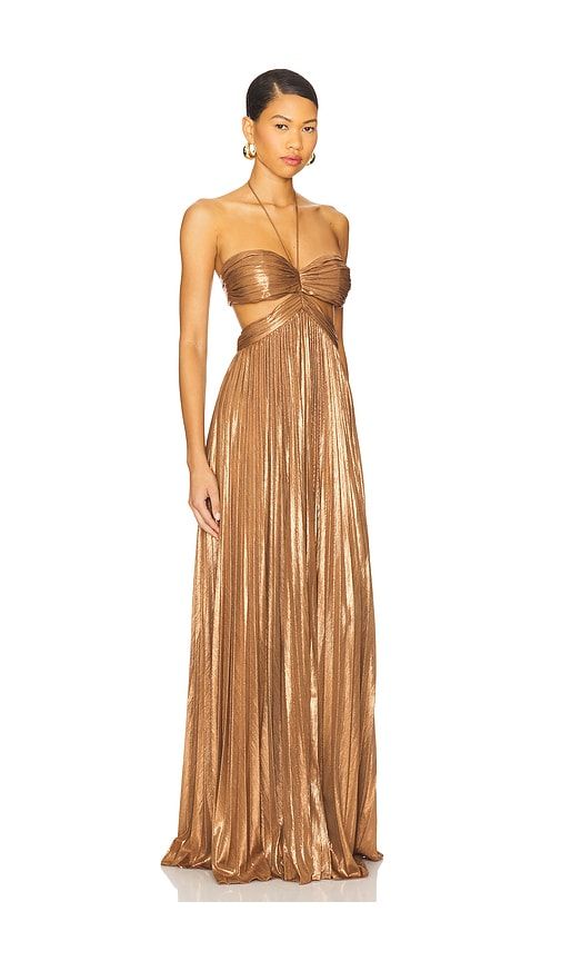Keira Dress in Brown. - size M (also in S, XL, XS) - retrofete - Modalova