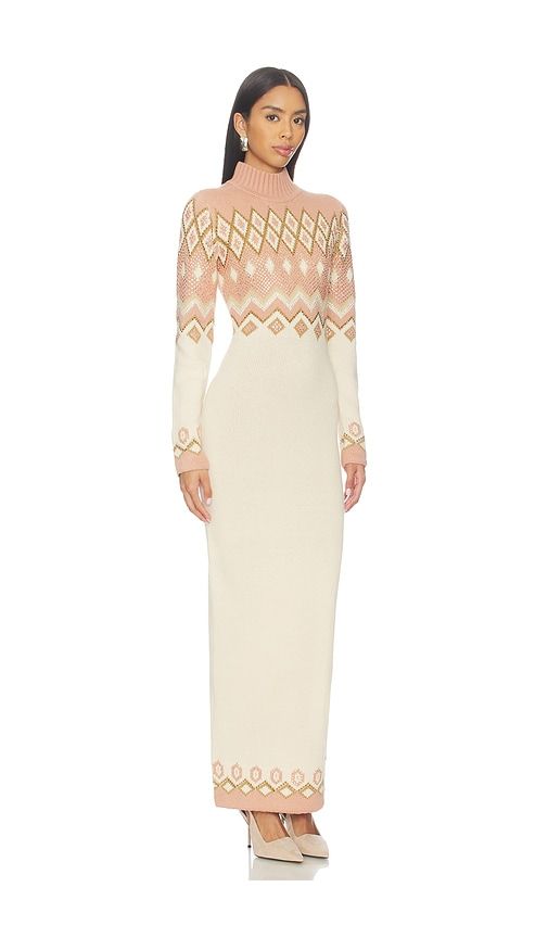 Eagle Dress in Rose,Cream. - size S (also in XS) - retrofete - Modalova