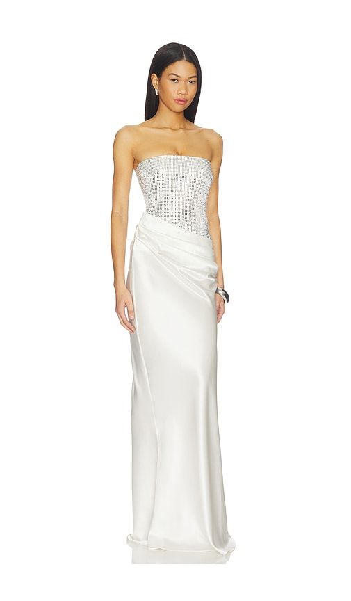 Alexandra Dress in Metallic ,. - size M (also in S, XS) - retrofete - Modalova