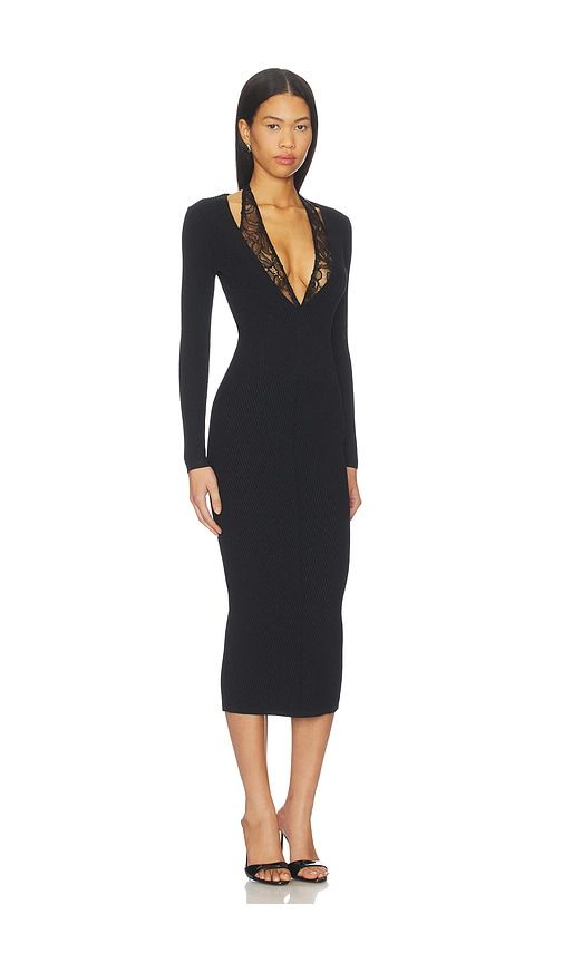 Lorella Knit Dress in Black. - size M (also in XS) - retrofete - Modalova