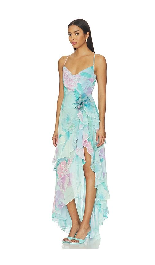 Samara Dress in Blue. - size L (also in M, S, XS) - retrofete - Modalova