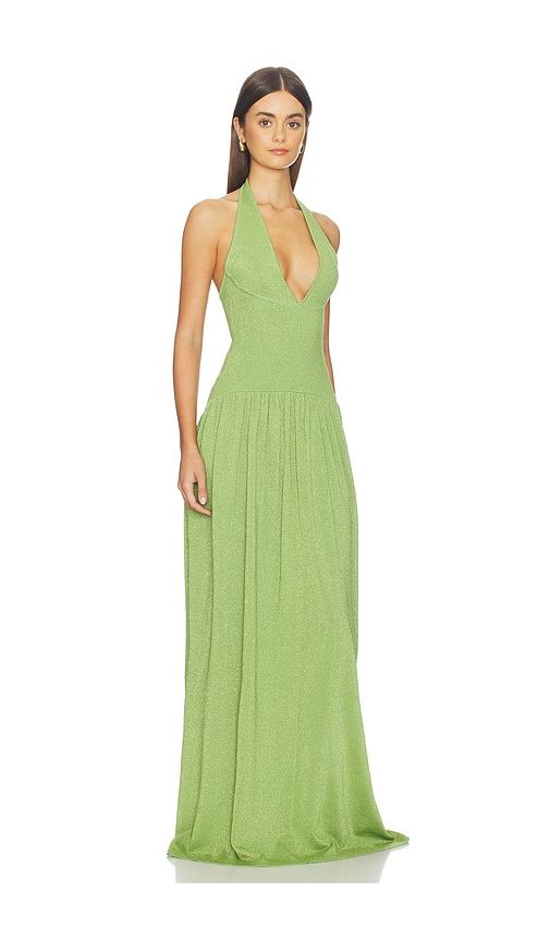 Marcelle Maxi Dress in Green. - size L (also in M, S, XS) - retrofete - Modalova