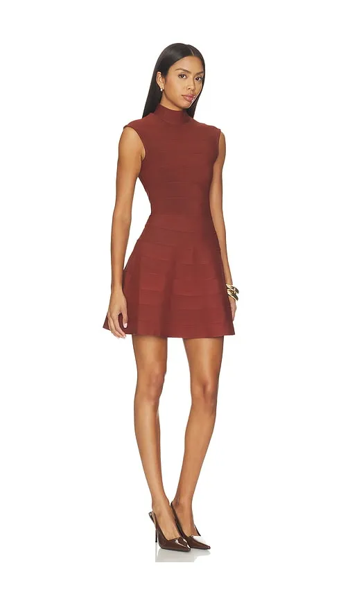 Delyth Knit Dress in Burgundy. - size L (also in S, XL) - retrofete - Modalova