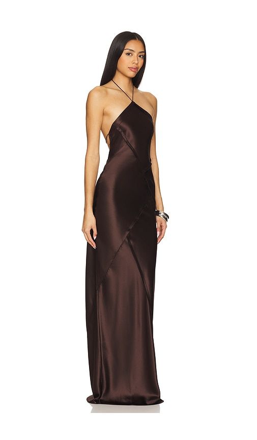 Sylvia Dress in Chocolate. - size L (also in M, XS) - retrofete - Modalova