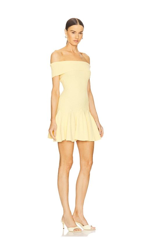 Erica Knit Dress in Yellow. - size L (also in M, S, XXL) - retrofete - Modalova
