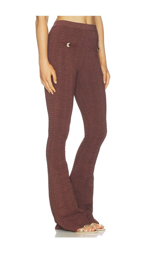 Joliet Knit Pant in Chocolate. - size L (also in M, S, XL) - retrofete - Modalova
