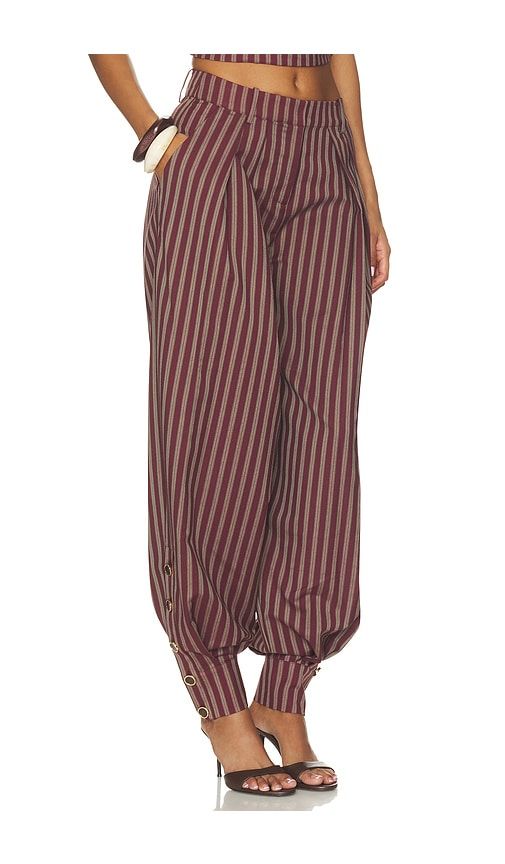 Velora Pant in Burgundy. - size L (also in XL) - retrofete - Modalova