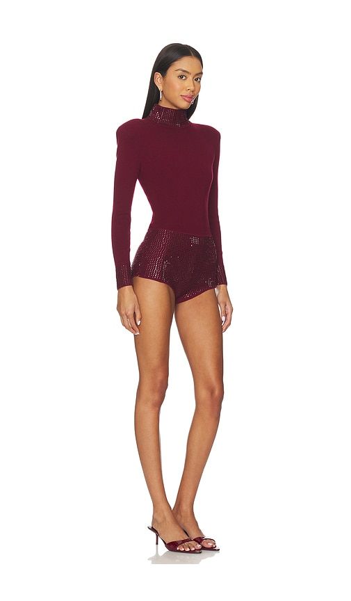 Bethanie Romper in Burgundy. - size L (also in M, S, XL, XS) - retrofete - Modalova