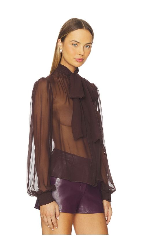 Halsi Top in Brown. - size L (also in M, S, XL, XS) - retrofete - Modalova