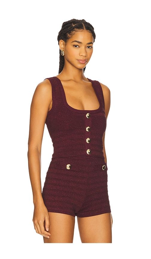 Nella Top in Burgundy. - size L (also in M, XL) - retrofete - Modalova
