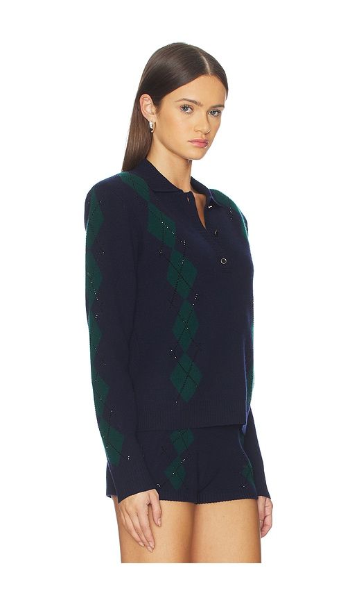 Nicolina Embellished Polo in . - size L (also in M, S) - retrofete - Modalova