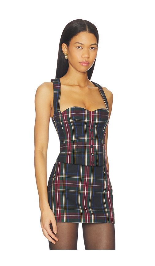 Donella Waistcoat in Brown. - size L (also in M, S, XL, XS) - retrofete - Modalova