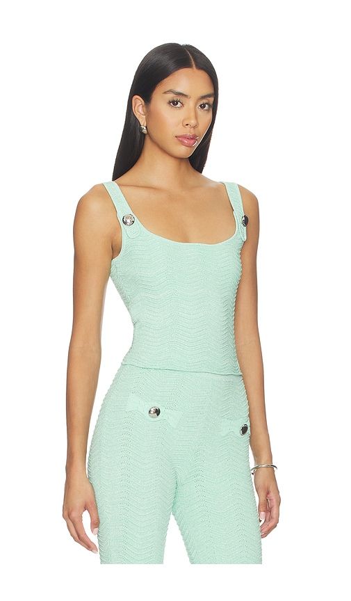 Aloe Knit Top in Mint. - size L (also in M, S, XL, XS) - retrofete - Modalova