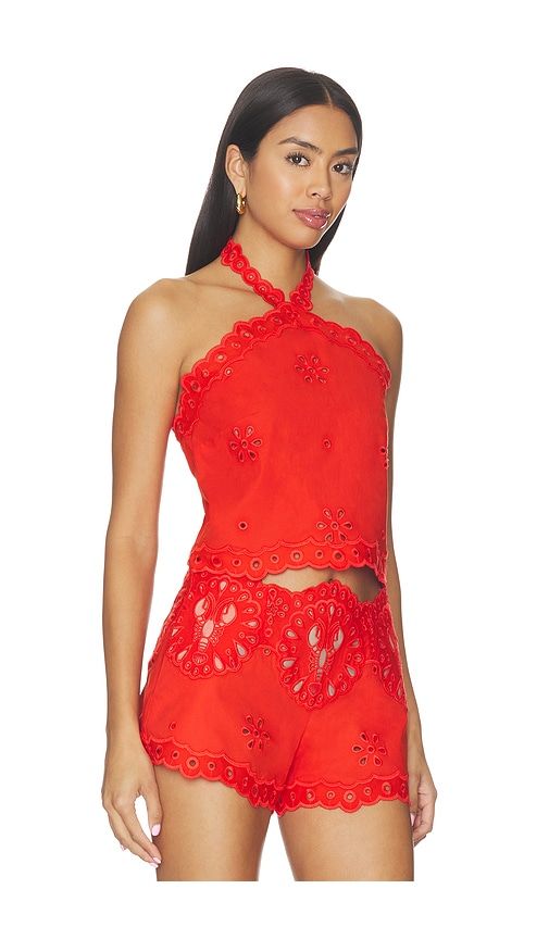 Caliane Top in Red. - size L (also in M, S, XL, XS) - retrofete - Modalova