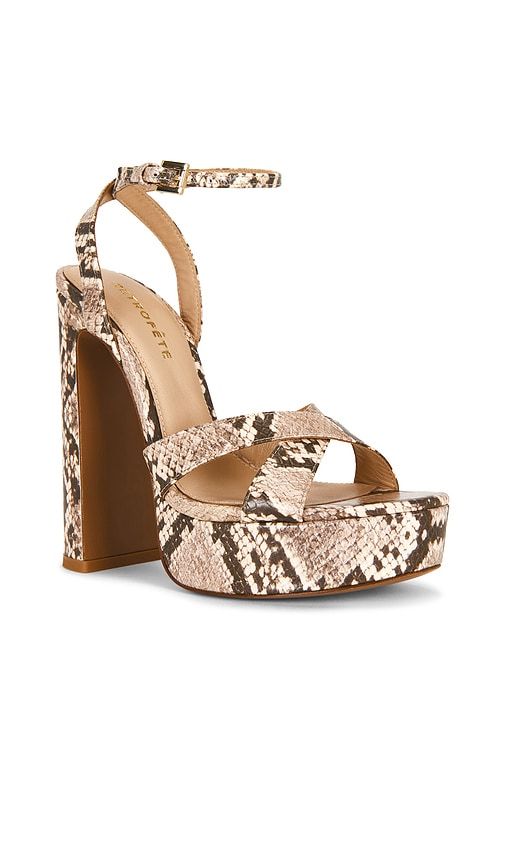 Melodia Platform in Brown. - size 36 (also in 37, 38, 39, 40, 41) - retrofete - Modalova