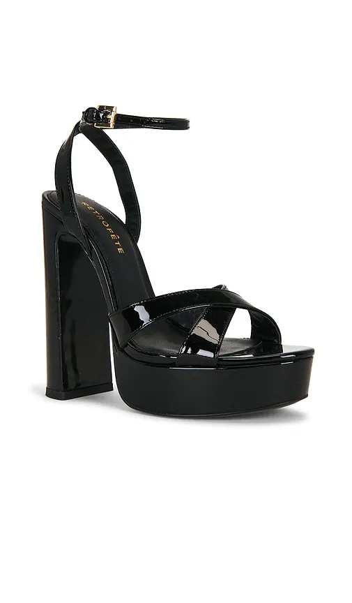 Melodia Platform in Black. - size 36 (also in 37, 38, 39, 40, 41) - retrofete - Modalova
