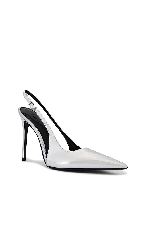 Cindy Slingback Heel in Metallic . - size 36 (also in 36.5, 37, 37.5, 38, 38.5, 39) - retrofete - Modalova