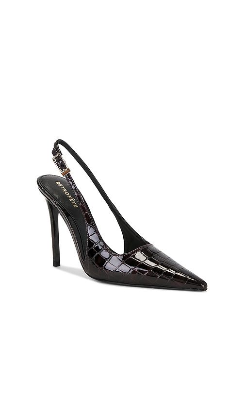 Cindy Slingback in Wine. - size 39 (also in 39.5) - retrofete - Modalova