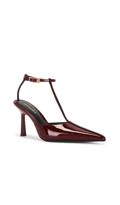 Lenu Pump in Wine. - size 36.5 (also in 38.5, 39.5) - retrofete - Modalova